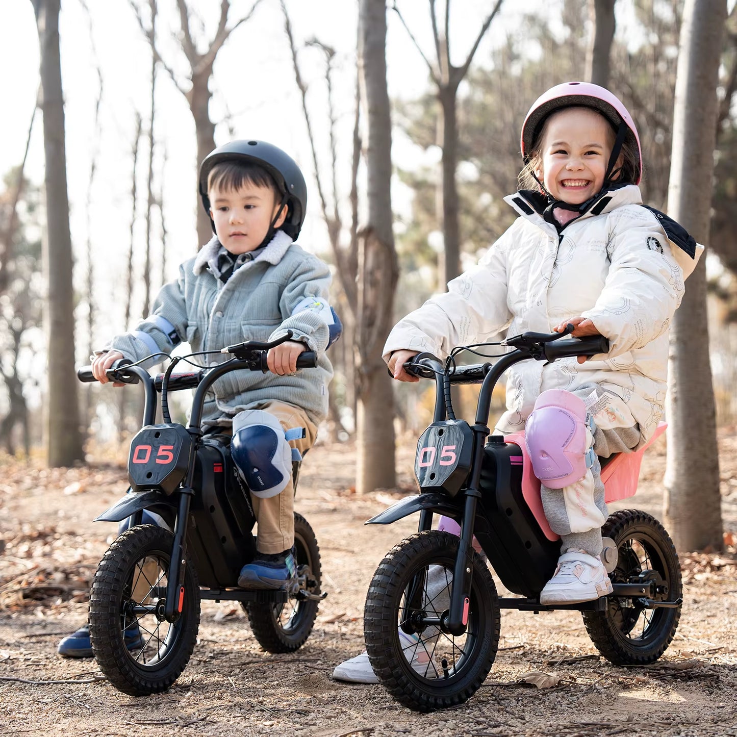 Electric Motorbike for Children, 150W, Speeds 8/16 Km/H, Battery Life up to 10 Km, Motorbike Cross 12 Inches For