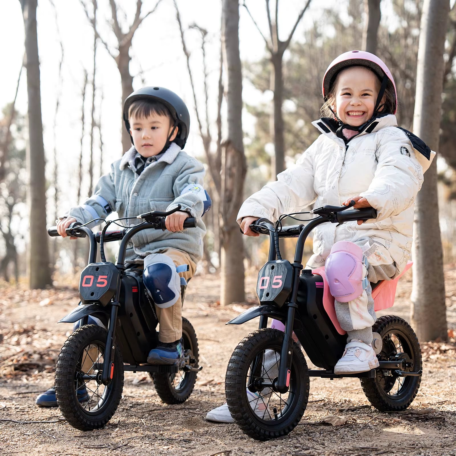 Electric Motorbike for Children, 150W, Speeds 8/16 Km/H, Battery Life up to 10 Km, Motorbike Cross 12 Inches For